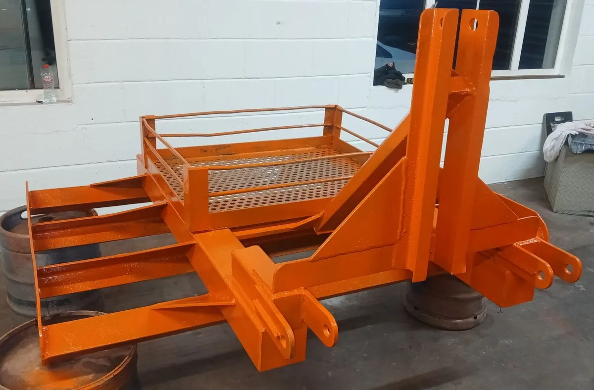Tipping trailer 10x6 - 6ft land leveler - Image 3