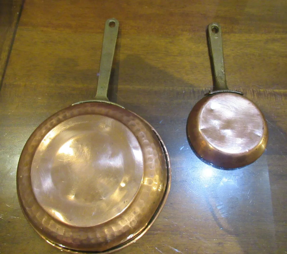 antique copper pan cottage rustic pub farmhouse - Image 4