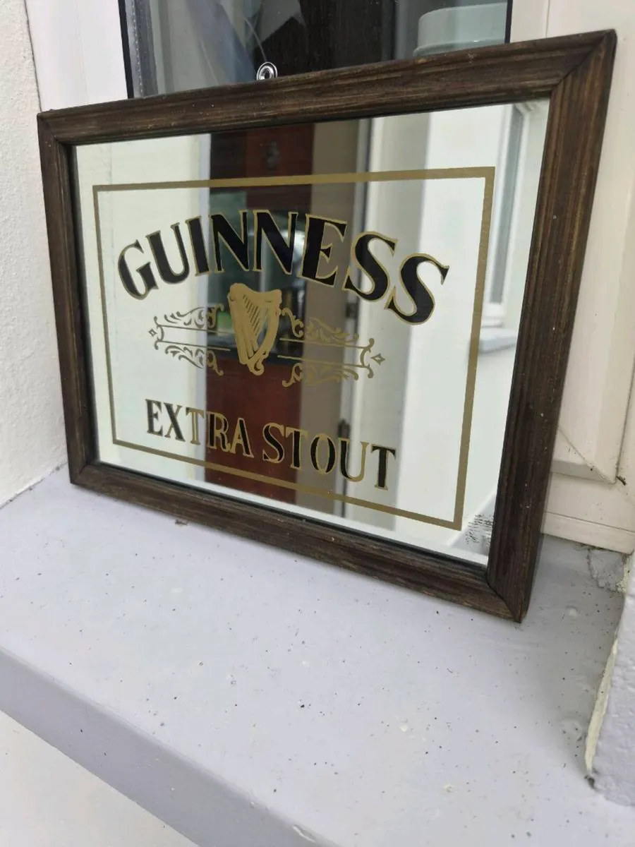 Small Guinness  mirror - Image 1