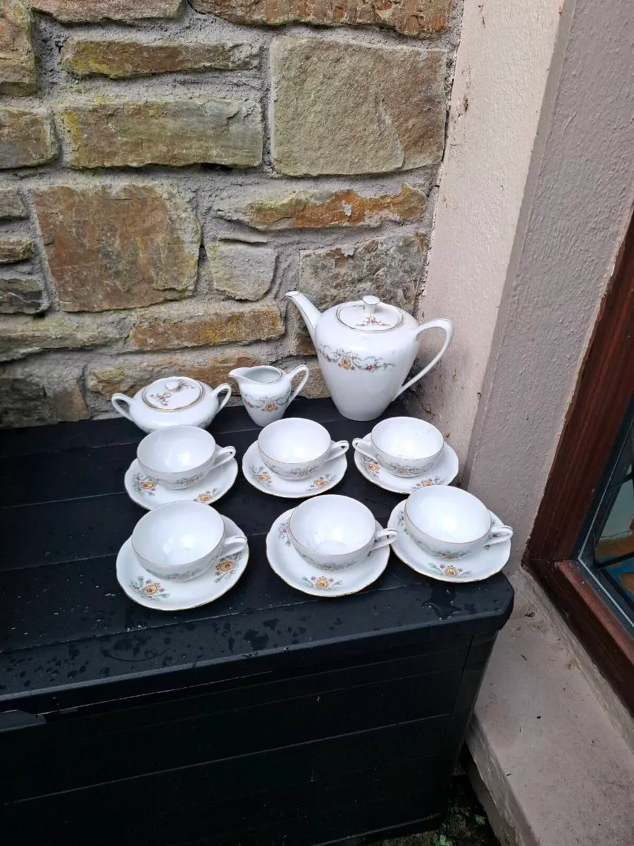 China florale tea set - Image 3