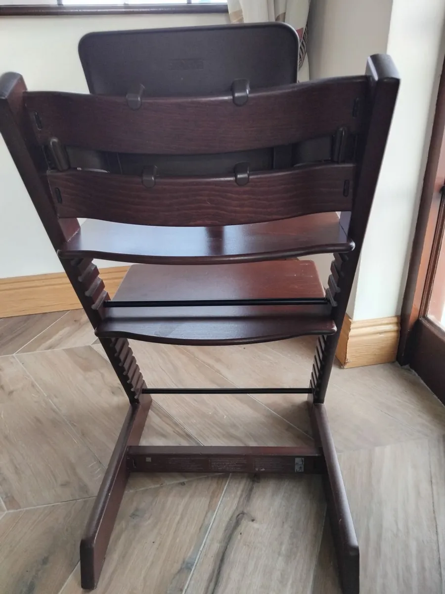 Stokke Tripp Trapp High Chair - Walnut /Dark Wood - Image 3