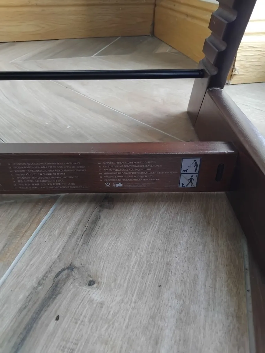 Stokke Tripp Trapp High Chair - Walnut /Dark Wood - Image 4