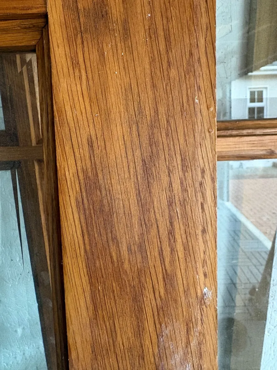 Pair of Oak Glazed Doors - Image 3