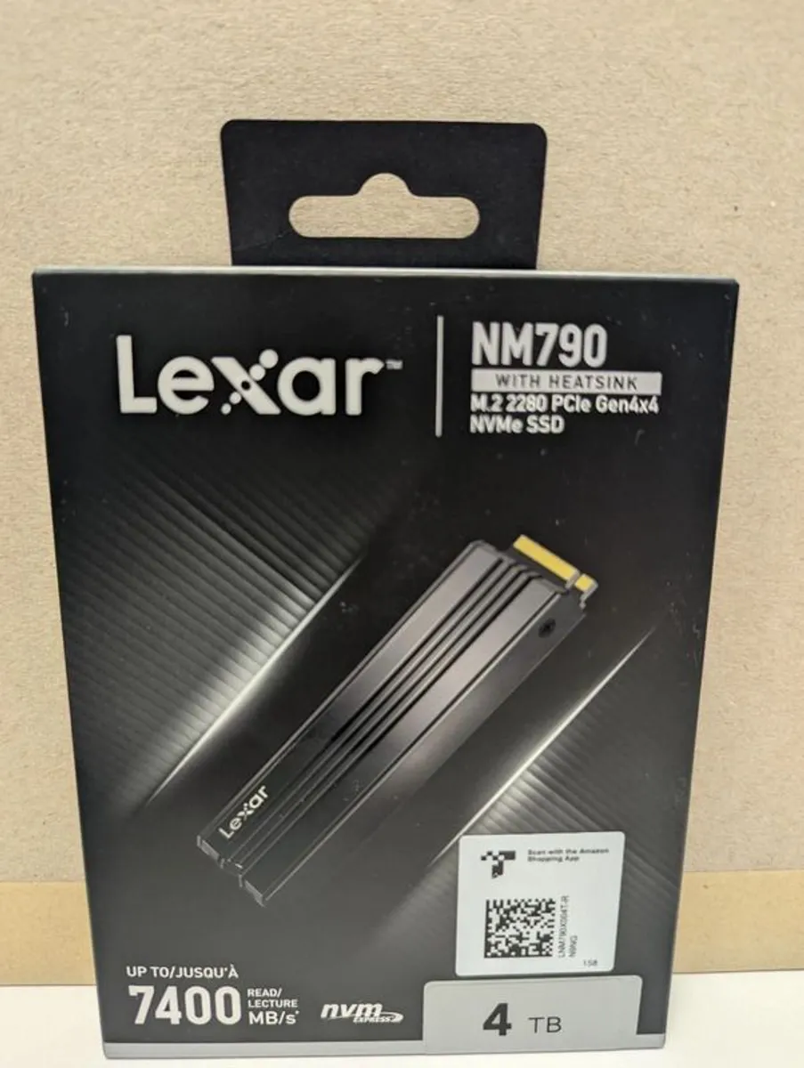 4TB SSD Lexar Gen4x4 M.2 2280 7400mbs - Image 1