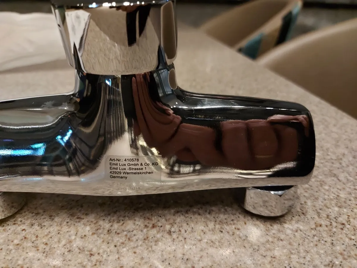 NEW CHROME Single-Lever Bath Tub Filling Fitting - Image 3