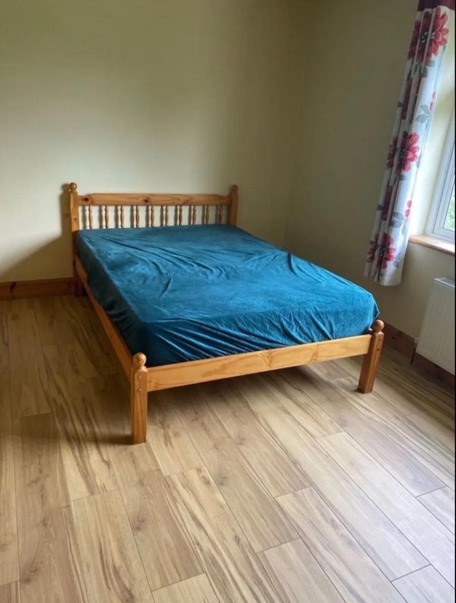 Double Bed Frame & Matress
