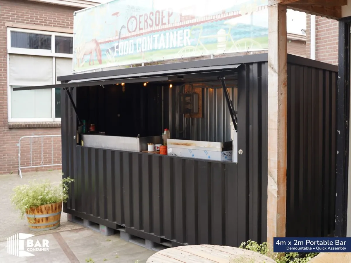 Portable Outdoor Bar Unit with Quick Assembly - Image 3