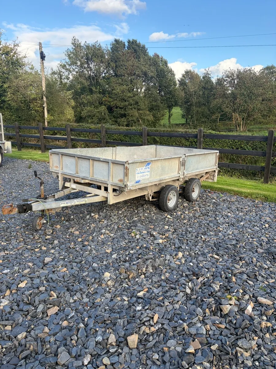 Ifor Williams builders trailer - Image 1