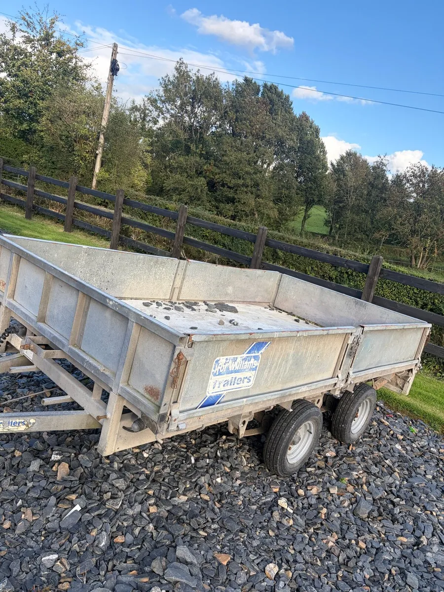 Ifor Williams builders trailer - Image 2