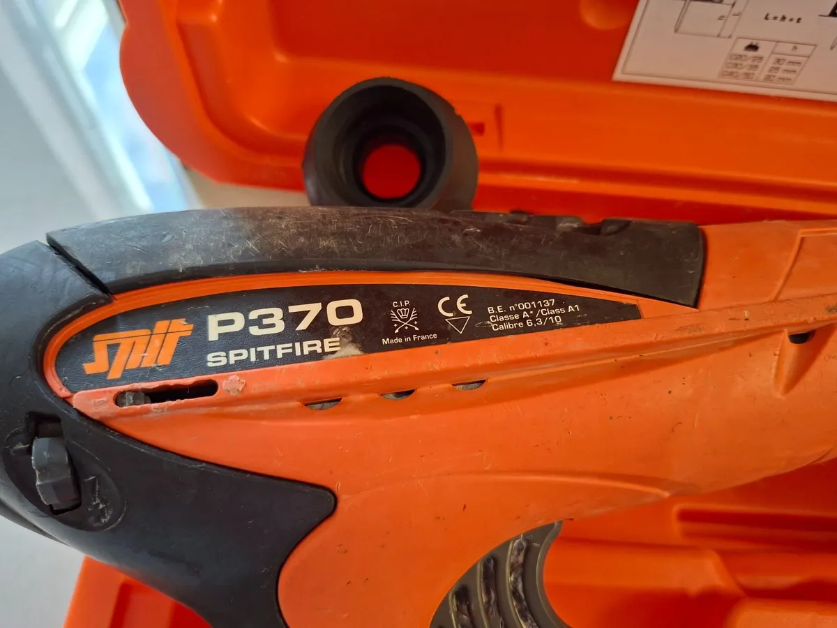 Spit P370 Powder Actuated Nail Gun "Serviced" - Image 4