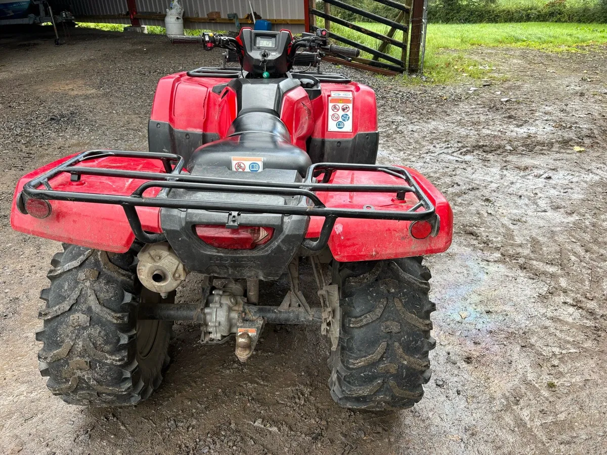 2015 honda trx500 - Image 3