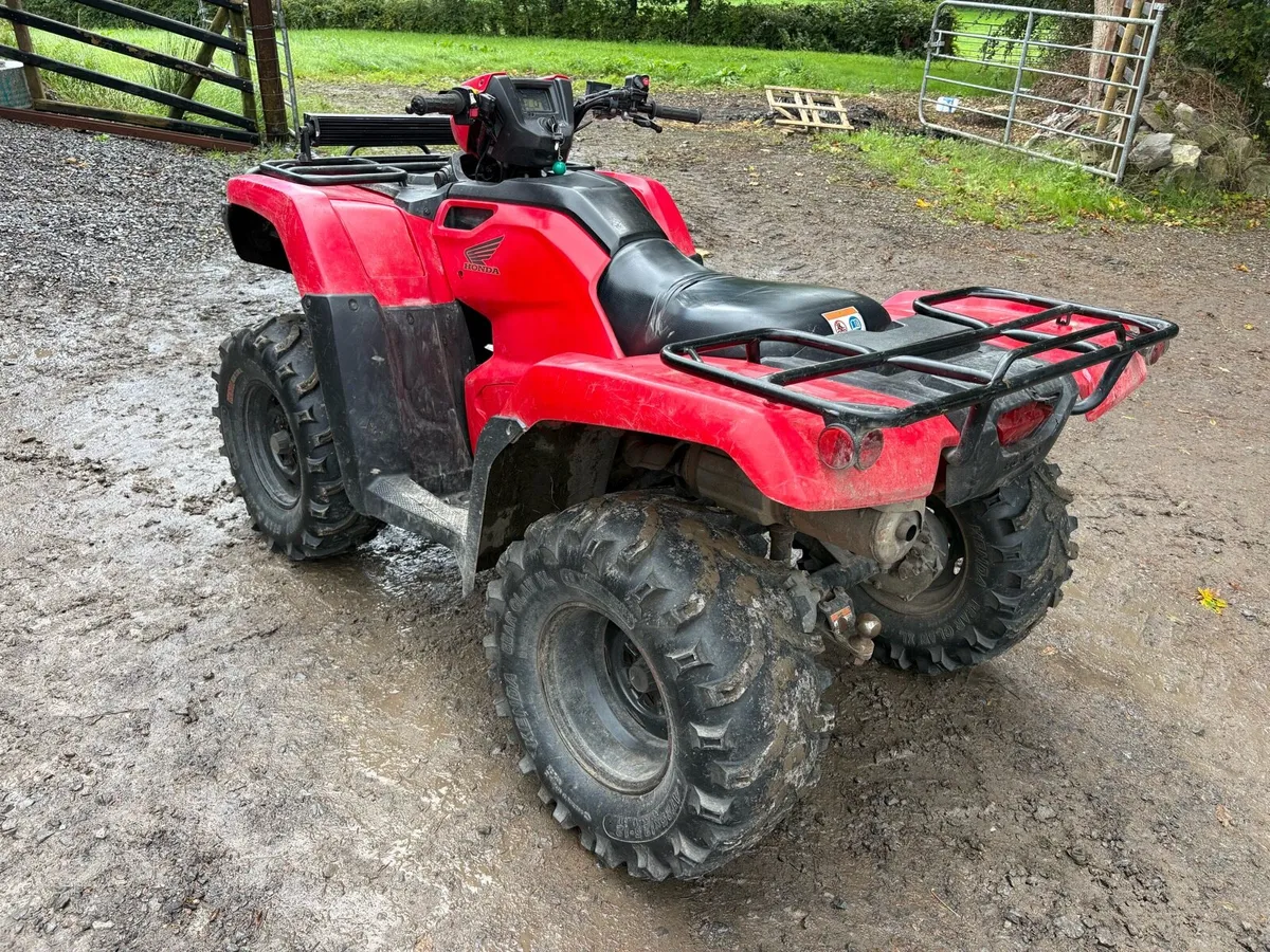 2015 honda trx500 - Image 4