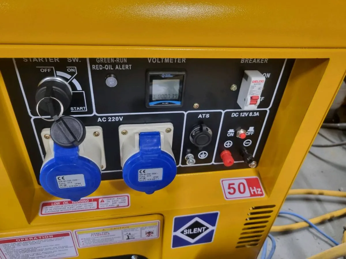 5kva key start diesel generator - Image 1