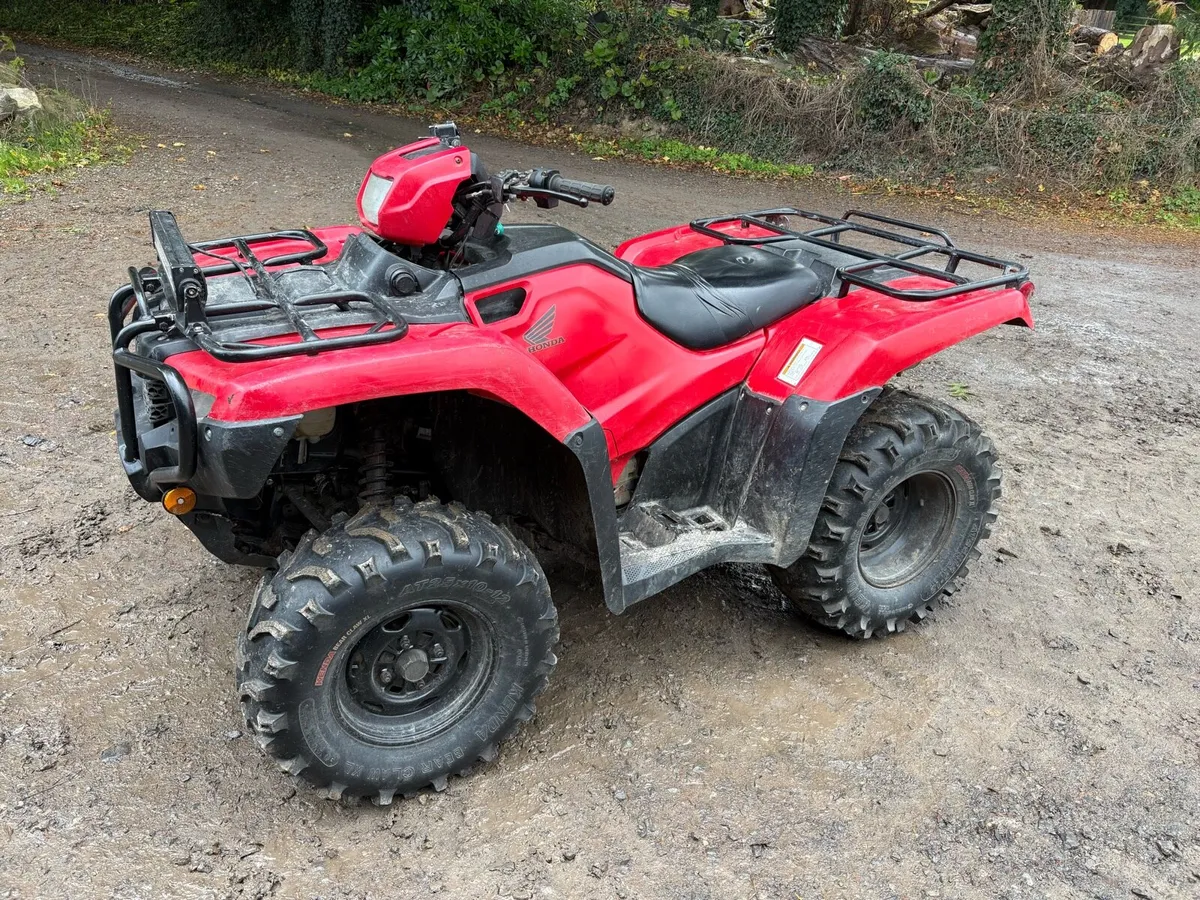 2015 honda trx500 - Image 2