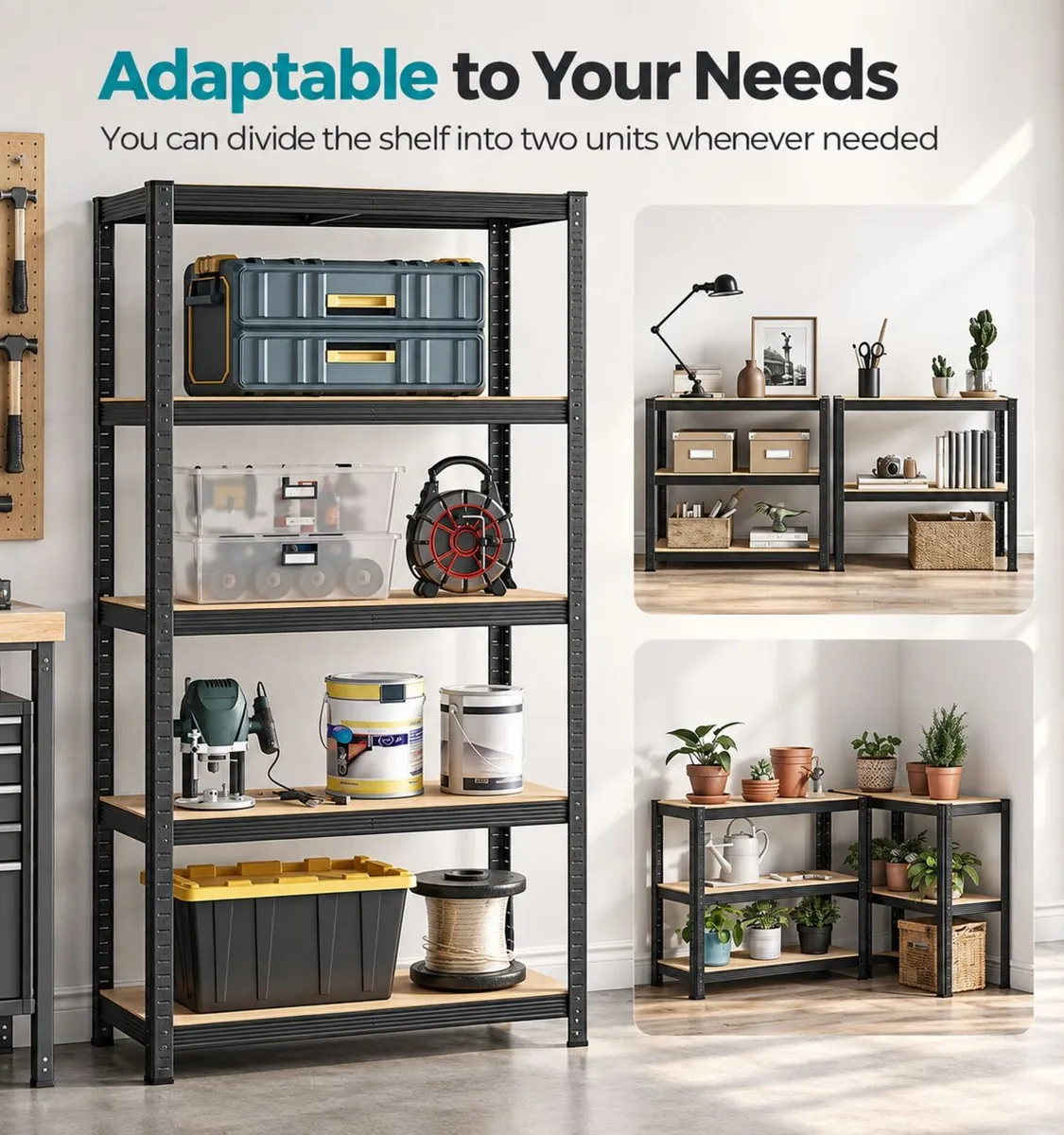 (x2)NEW Home Garage Shelving Racking-FREE Delivery - Image 4