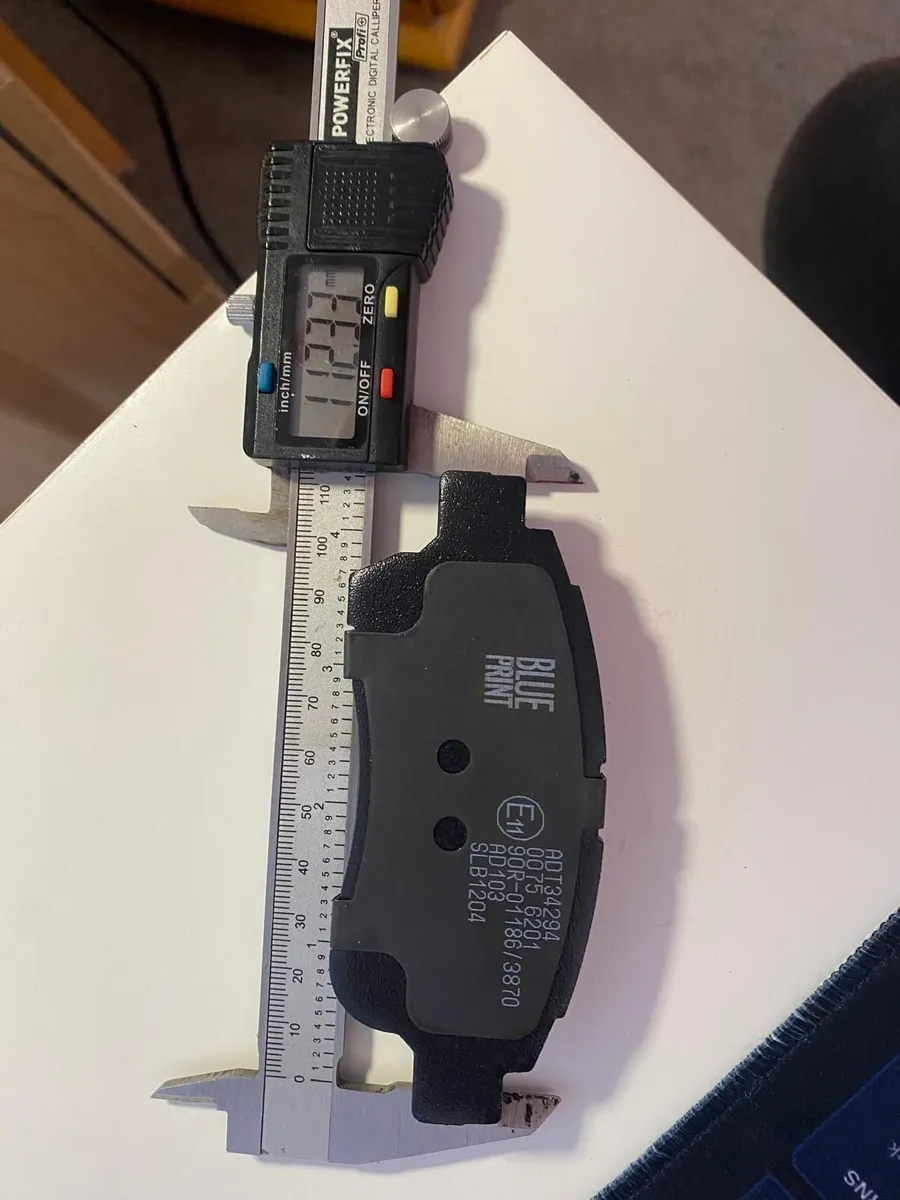 Toyota Yaris Front Brake Pads - Image 4