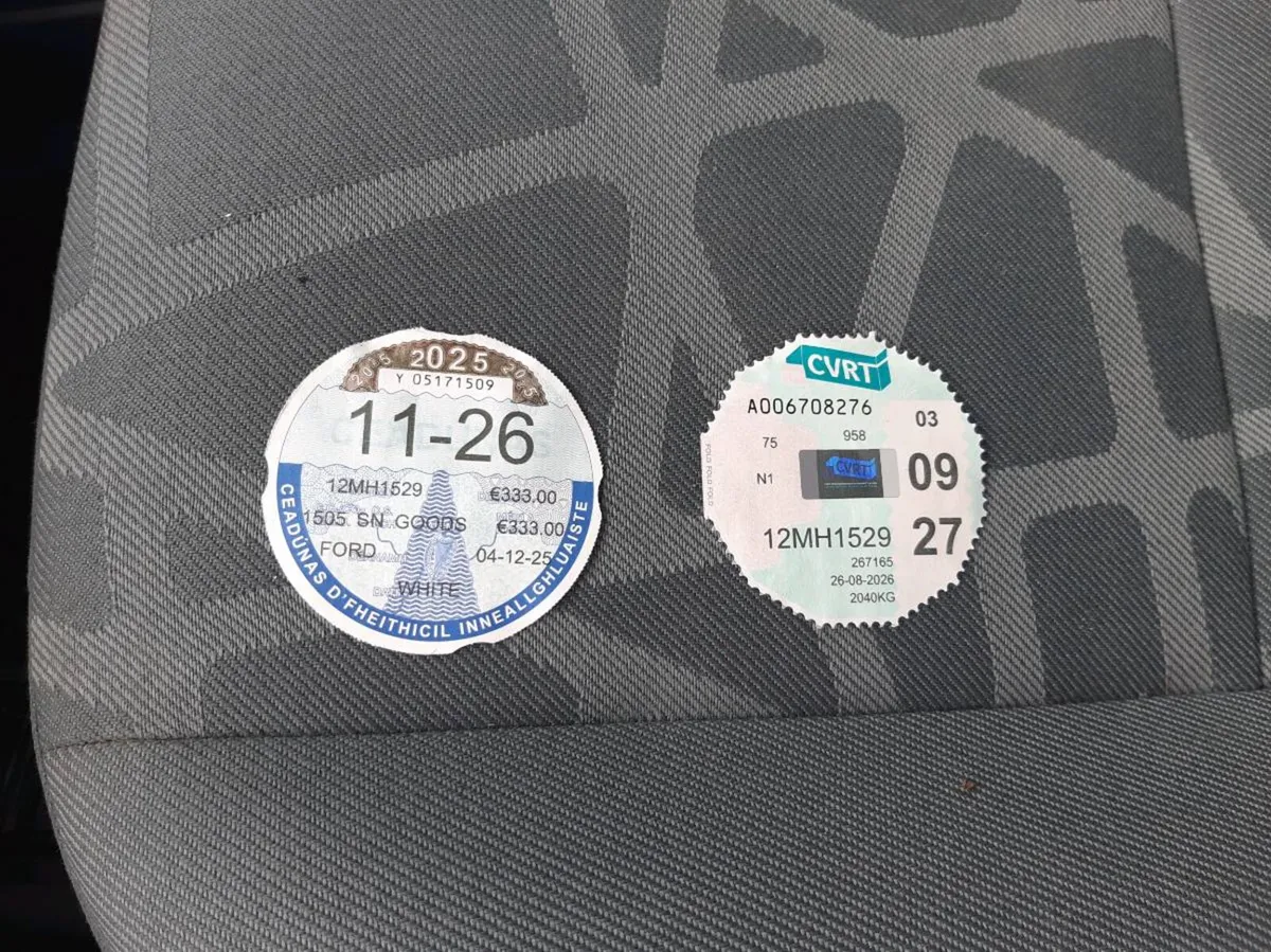 2012 Transit connect tax & test - Image 4