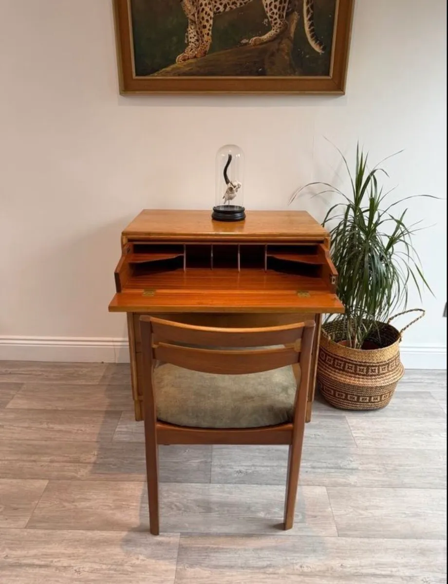 Mid Century GPlan Drawers Writing Desk - Image 2