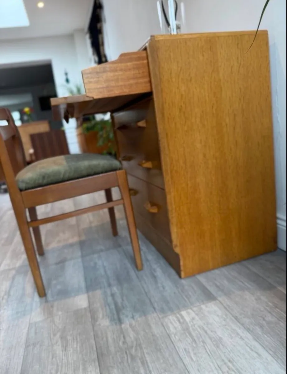 Mid Century GPlan Drawers Writing Desk - Image 4