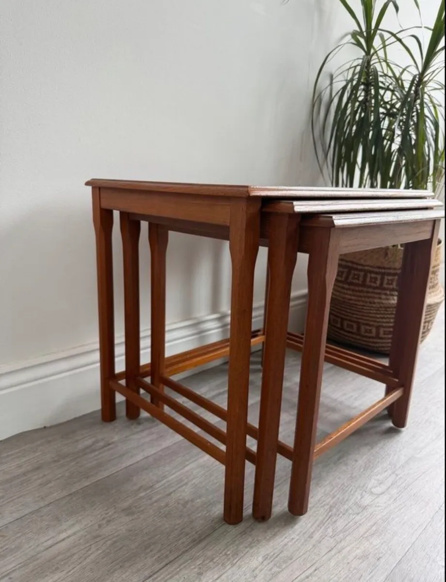 Mid Century Danish Nest Of Tables - Image 2