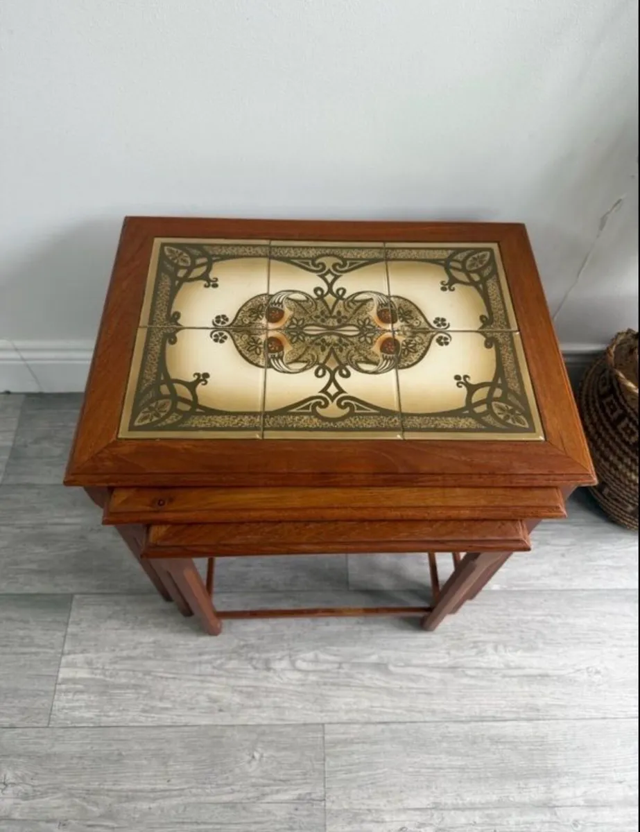 Mid Century Danish Nest Of Tables - Image 1