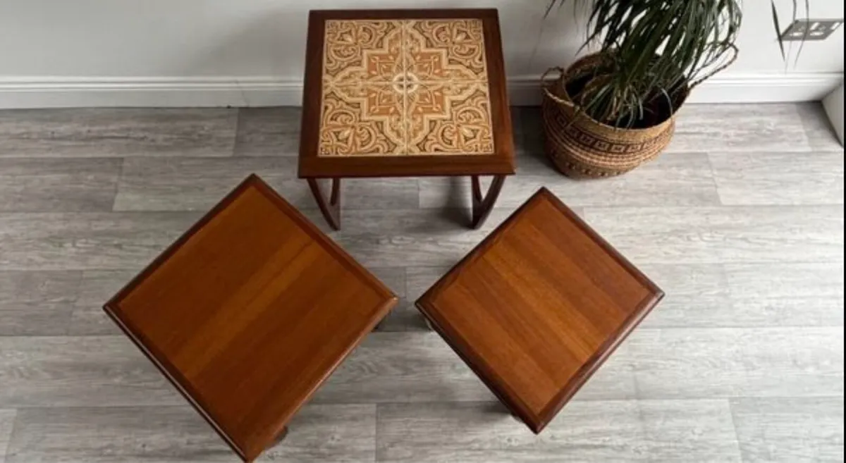 Mid Century GPlan Nest of Tables - Image 4