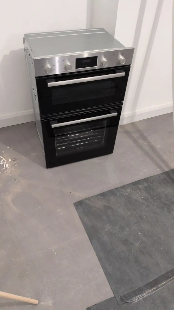 Brand New Bosch Series 2 Double Oven Brushed Steel - Image 1