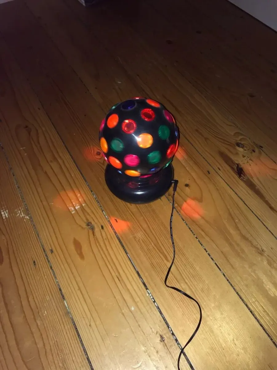 Disco Ball Light, Rotating - Image 1