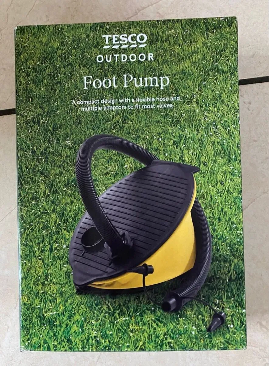 NEW SEALED Foot Pump - Image 2