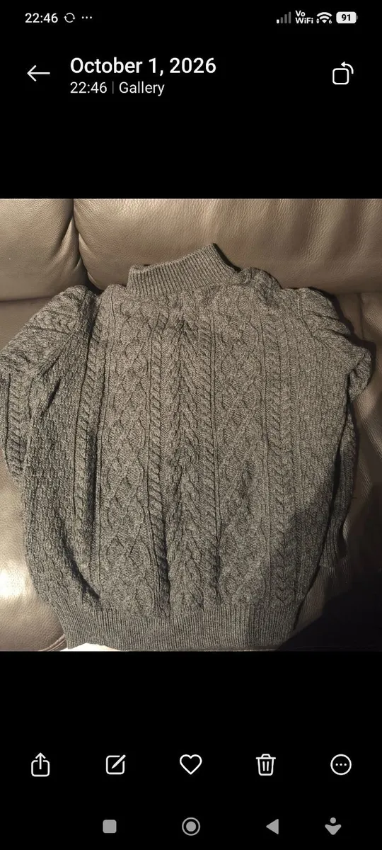 Aran Crafts sweater - Image 2