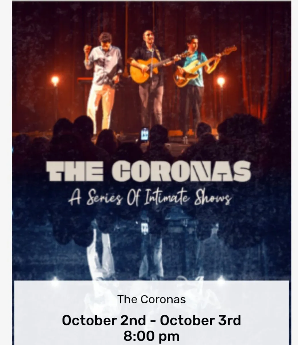 The Coronas Tickets - Athlone Friday Night