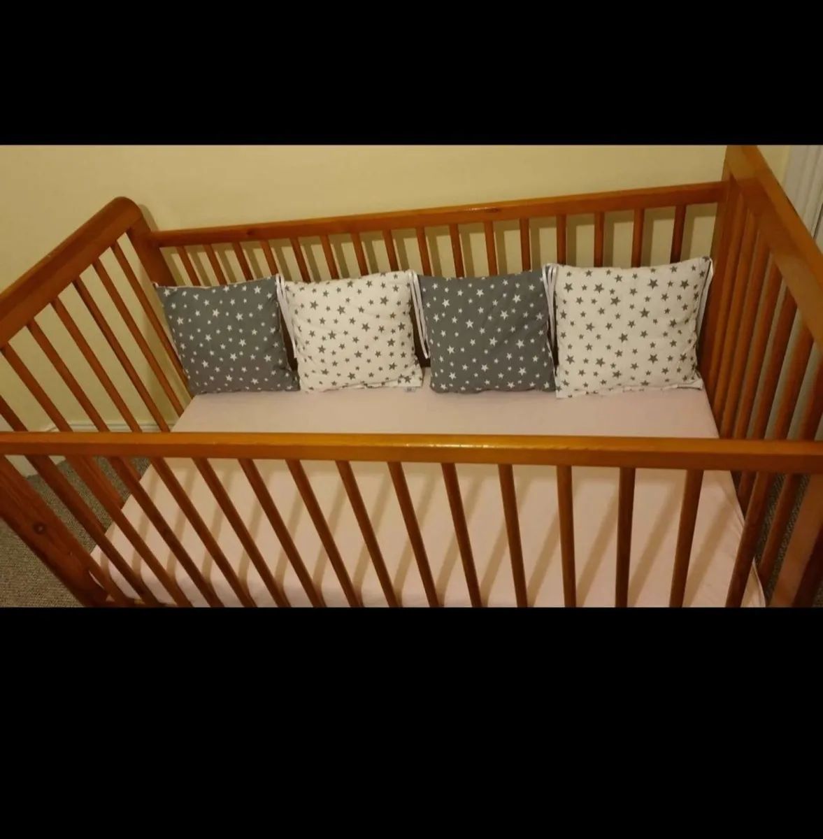 Baby Cot Bed with mattress - Image 1
