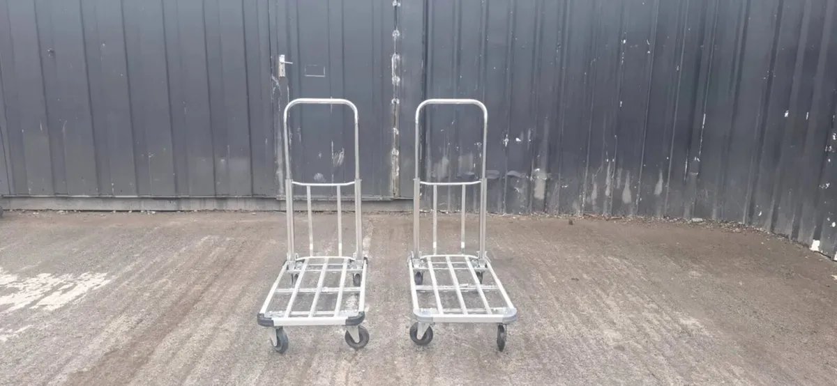 Heavy duty flatbed trolley - Image 2