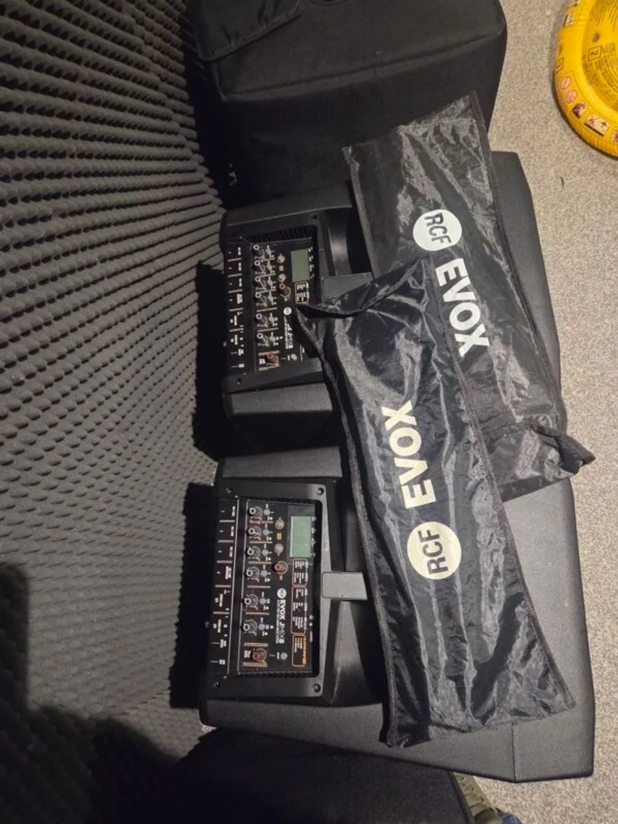 2 X Rcf Evox Jmix 8 Pa Systems - Image 3