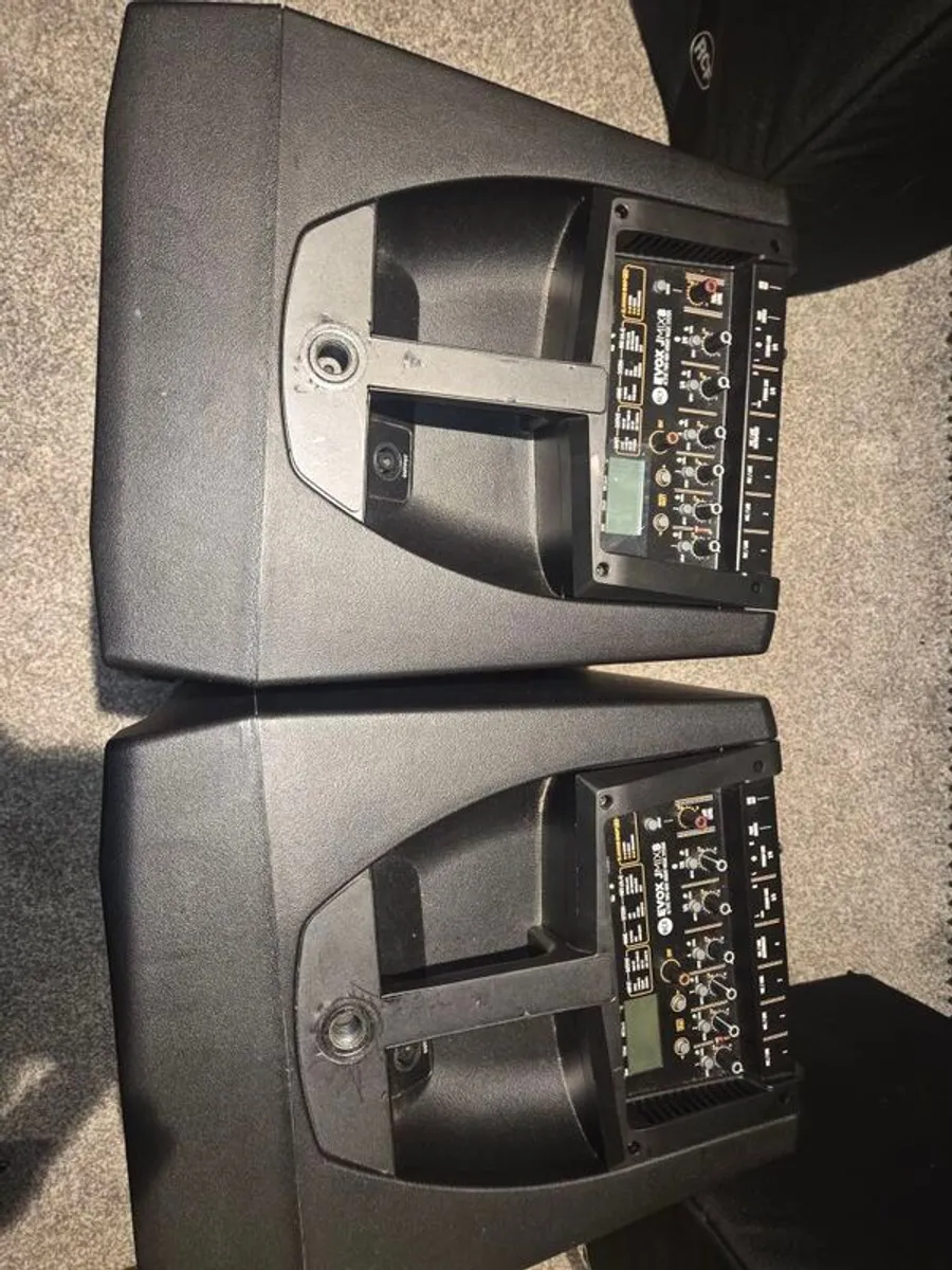 2 X Rcf Evox Jmix 8 Pa Systems - Image 4