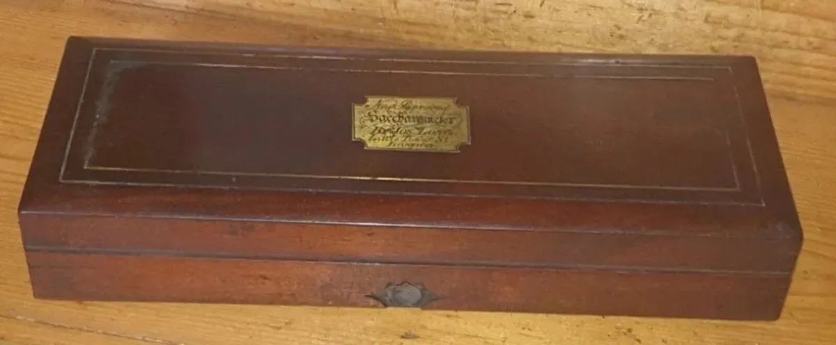 Antique Mahogany Box - 19th Century - Image 4