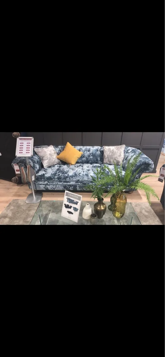 3-Seater Sofa & Matching Armchair - Image 1