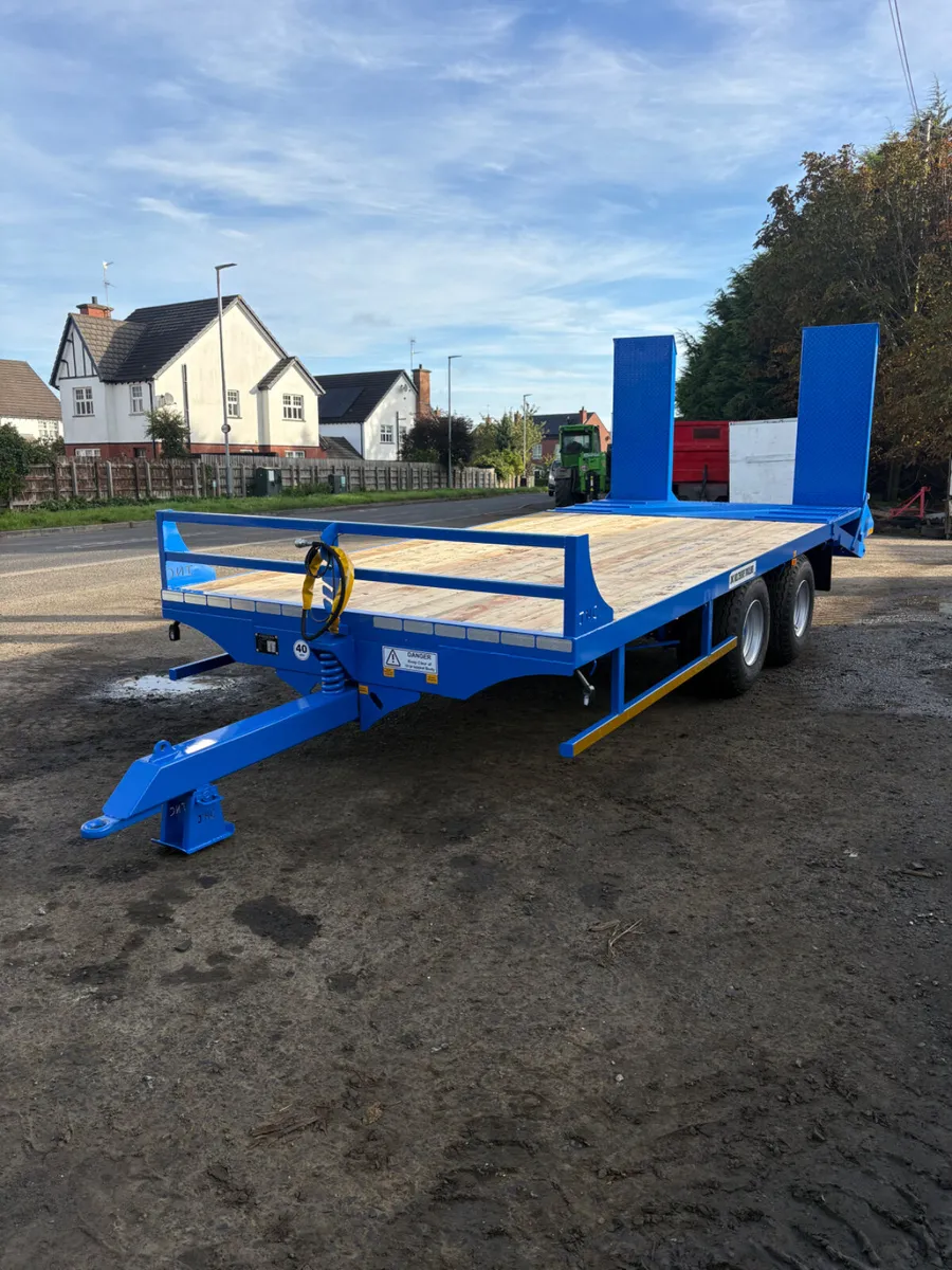 New JNC mini low loader bale trailer - Image 1