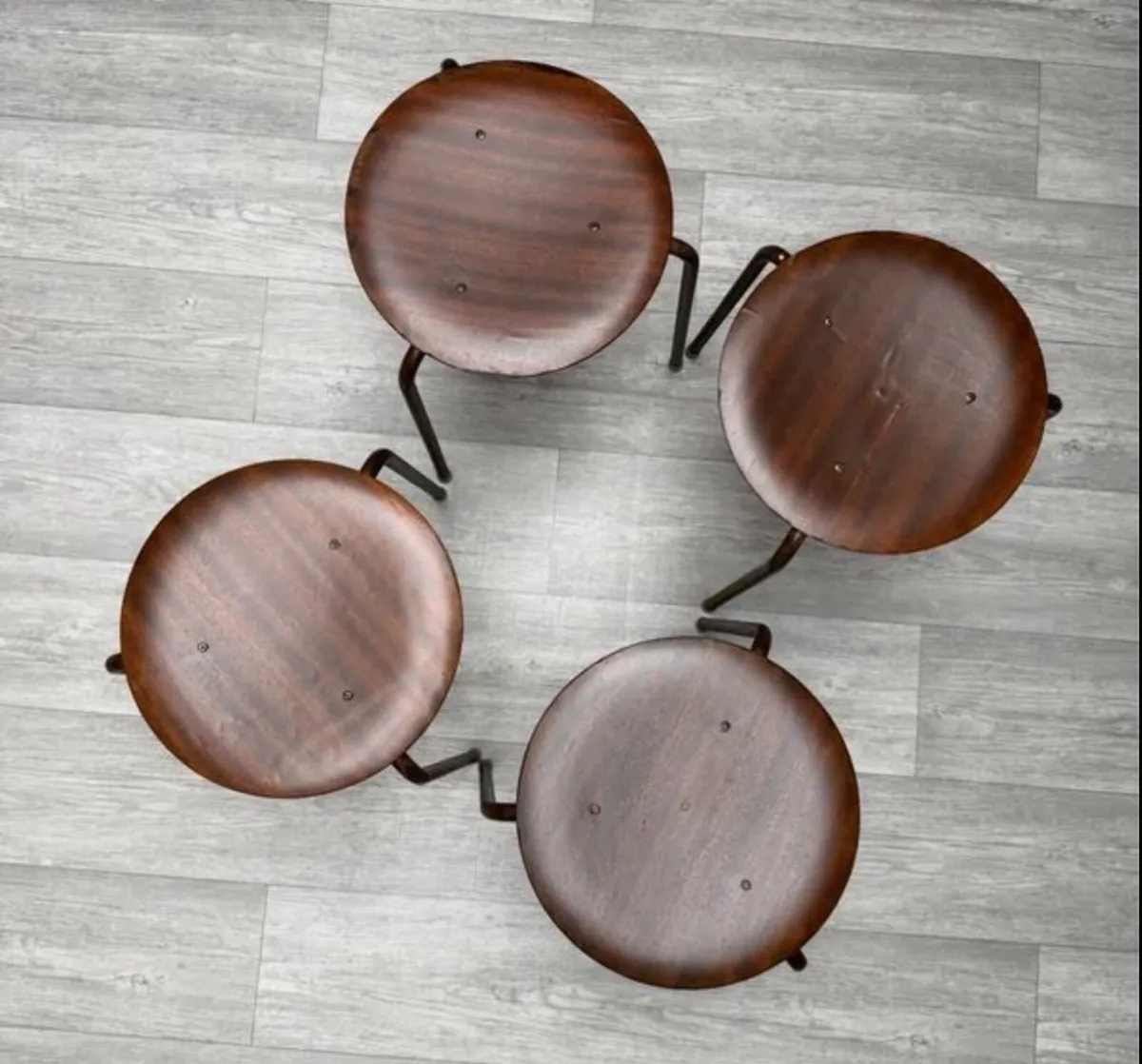 Mid Century Dot Stools - Image 3