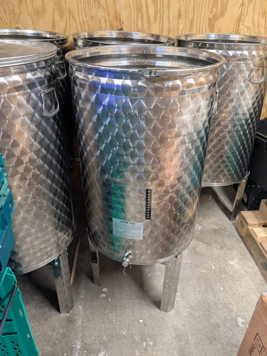 Stainless Steel Vats - 150ltr
