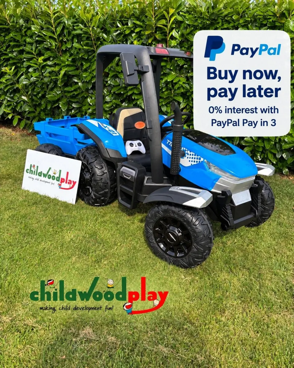 24V AgriRider Pro™  Kids Ride on Tractor - Image 1