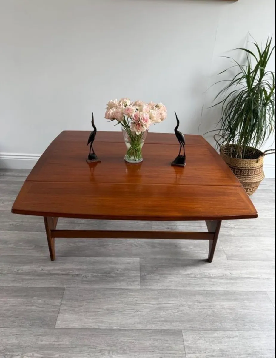 Mid Century Drop Leaf Coffee Table - Image 1