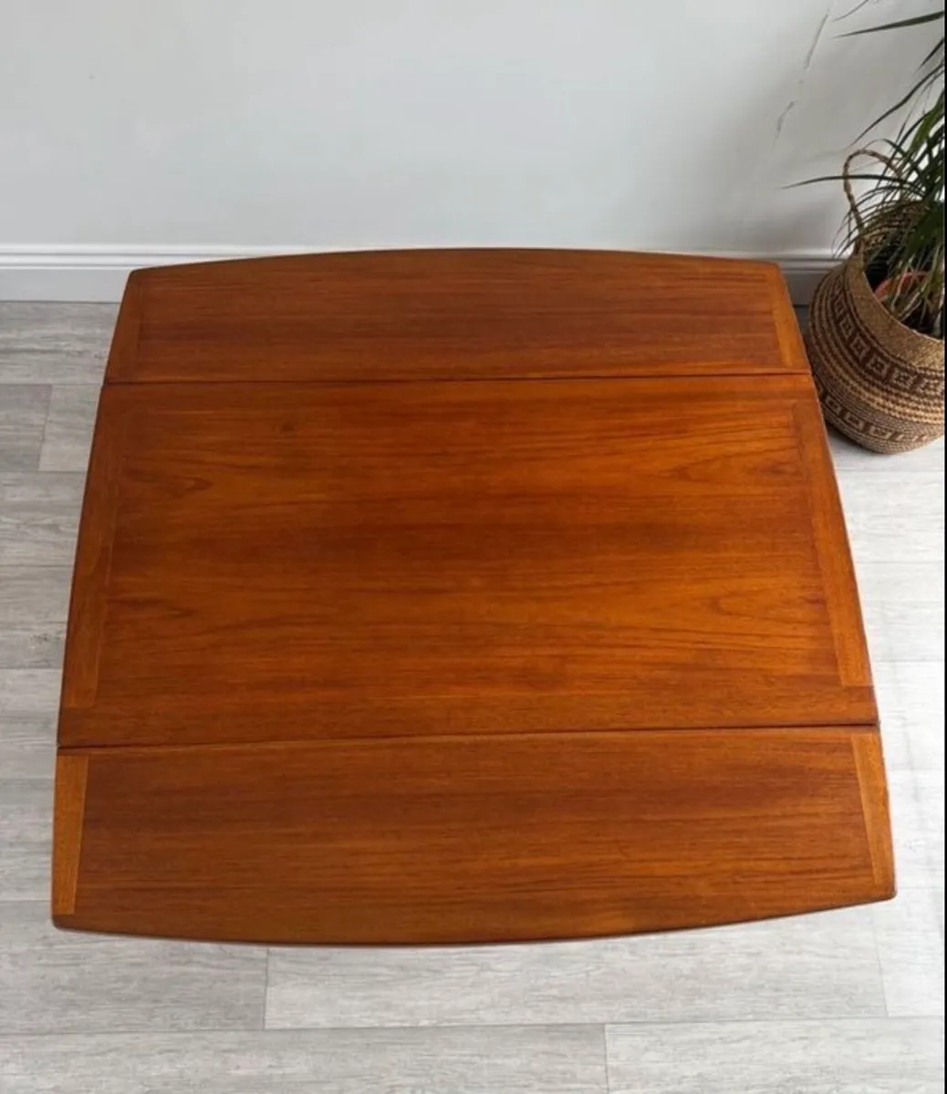 Mid Century Drop Leaf Coffee Table - Image 2