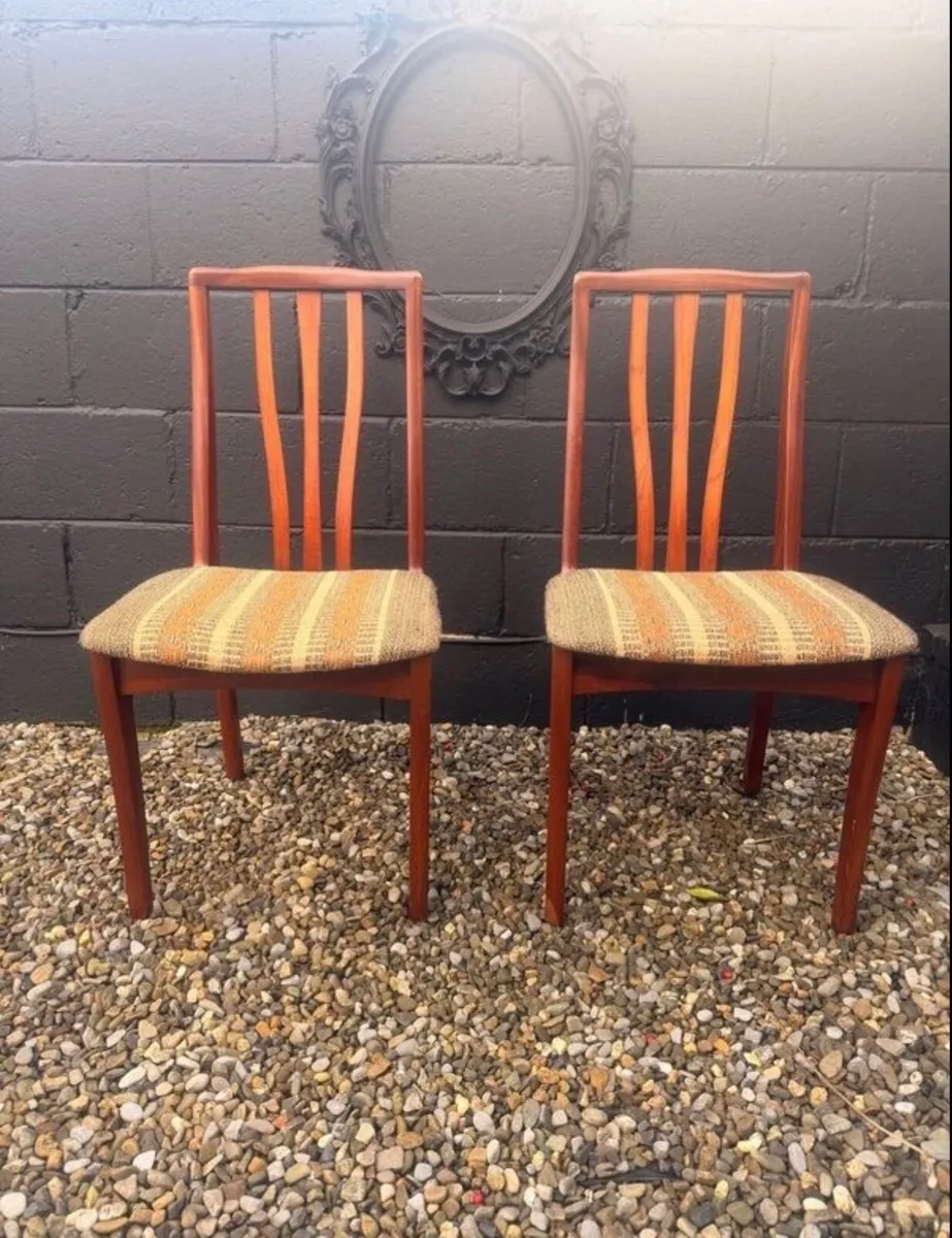 Mid Century Dining Chairs - Image 1