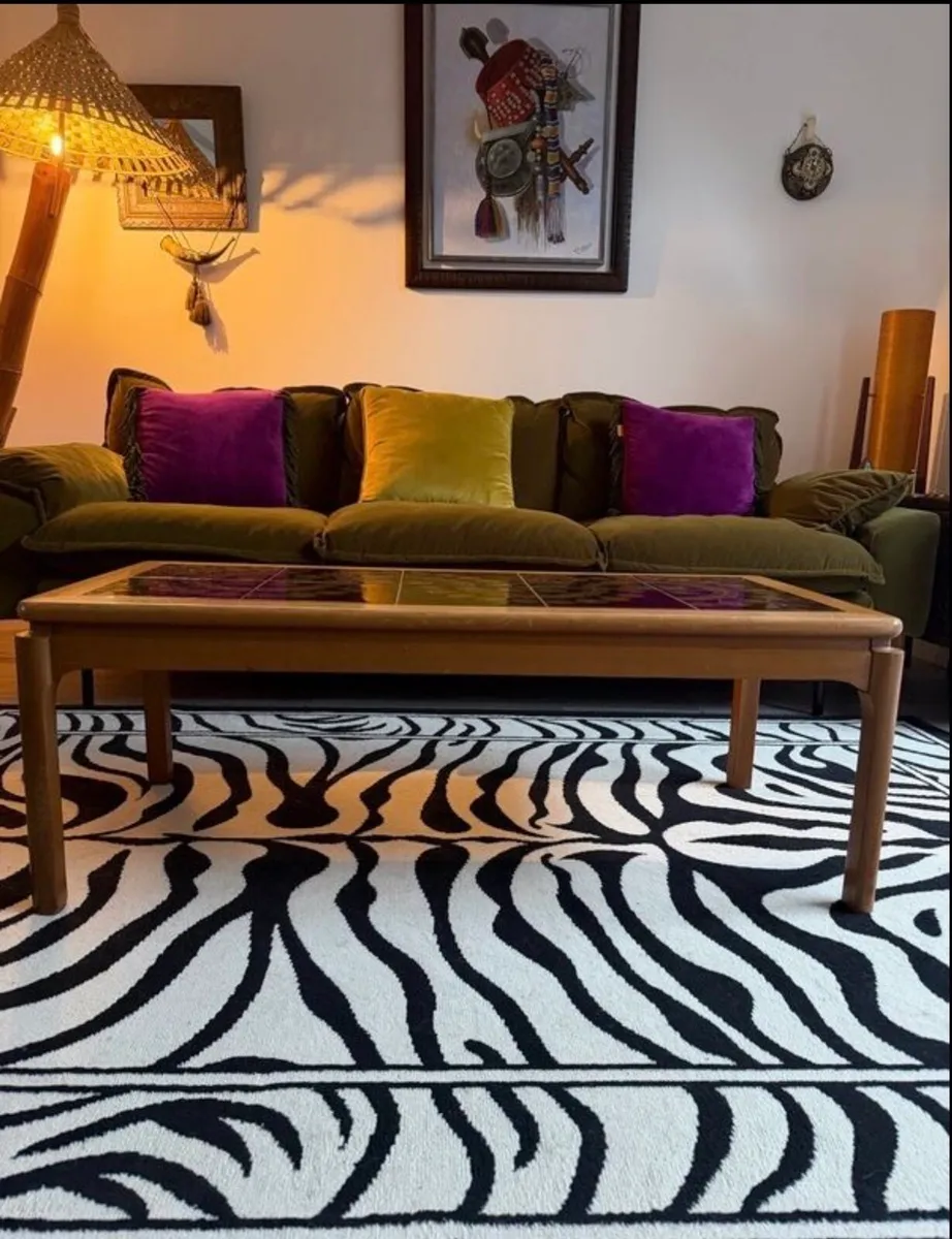 Mid Century Tiled Coffee Table - Image 4