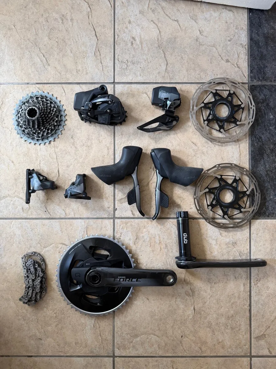 SRAM Force AXS 12 Speed Groupset w/ Power Meter - Image 1