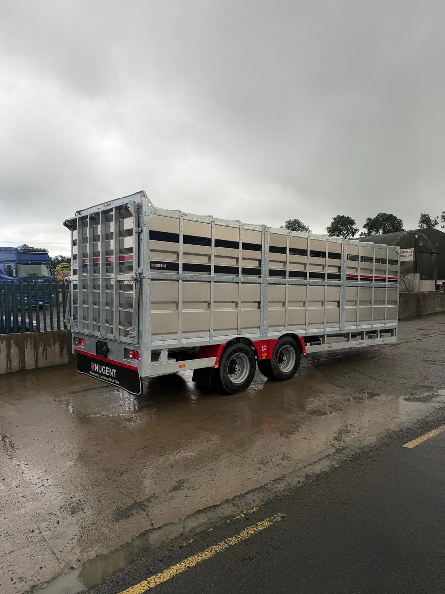 **New Nugent TDC 24FT Livestock Trailer** - Image 3