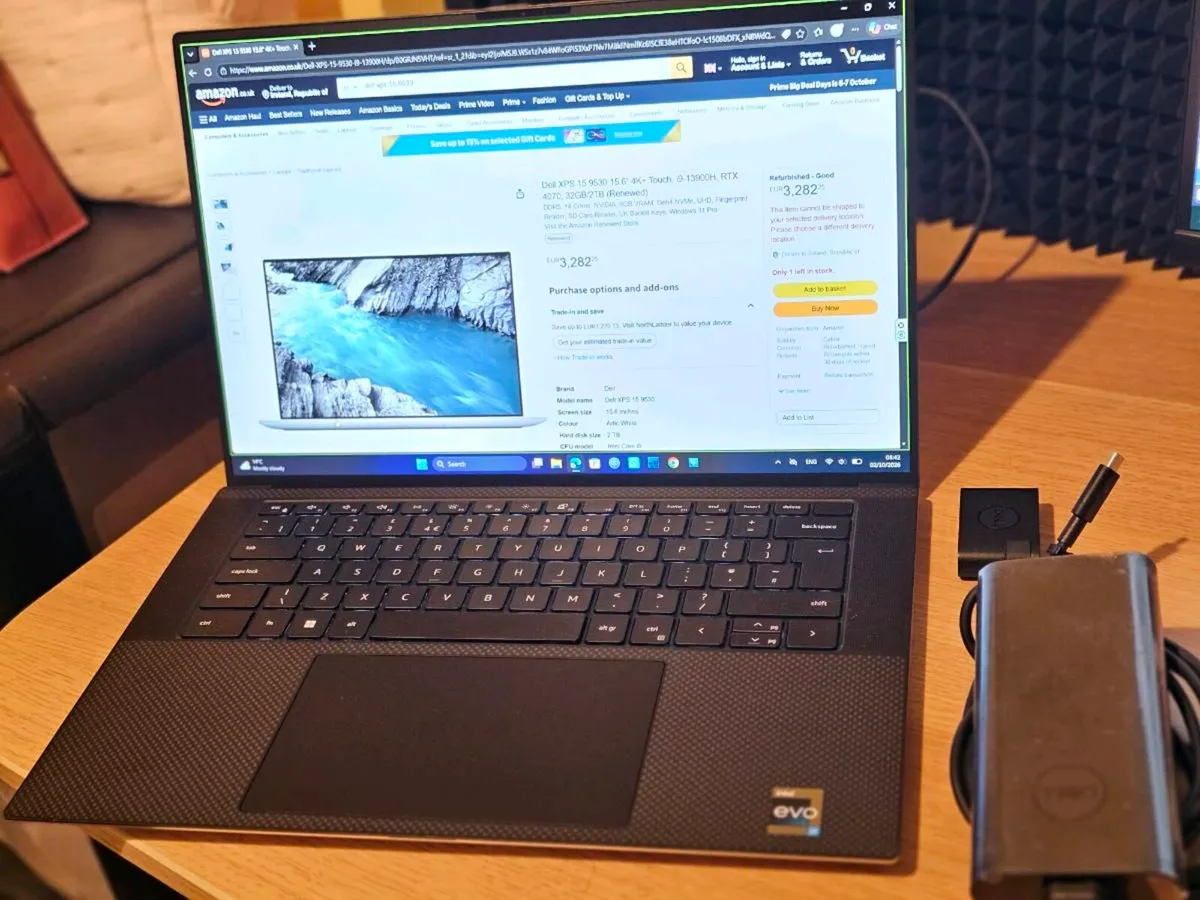 Dell XPS 9530 i7 Nvidia 32gb 1tb - Image 1
