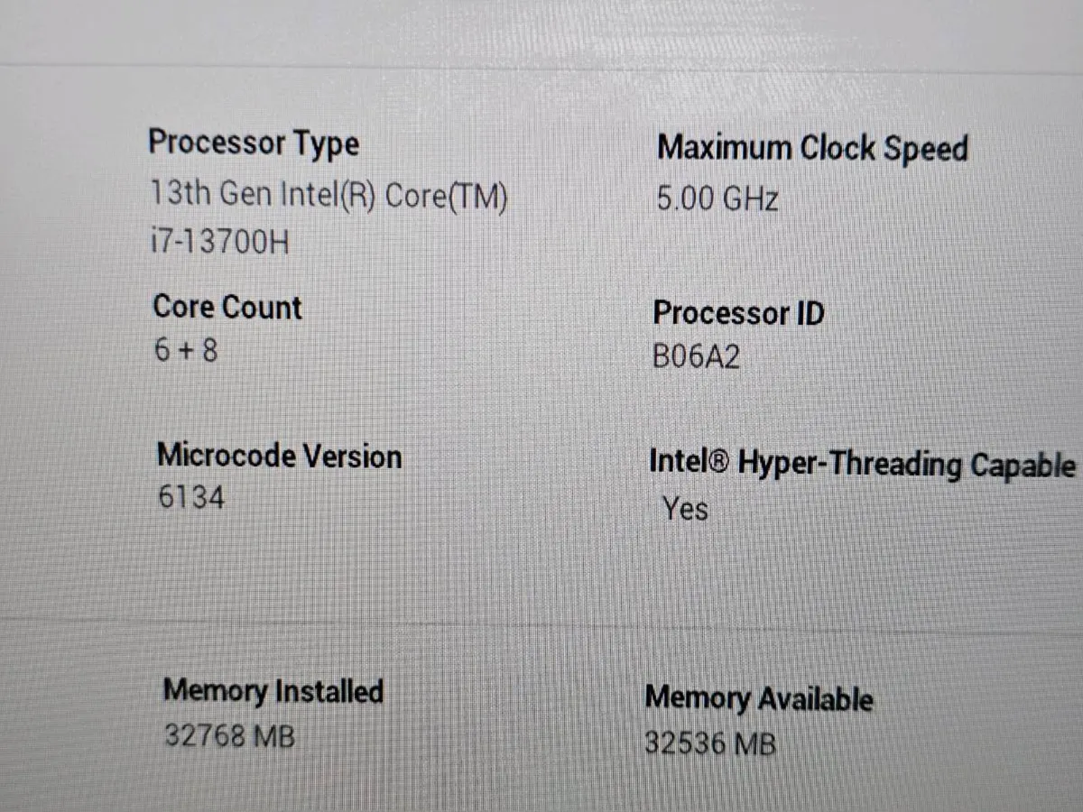 Dell XPS 9530 i7 Nvidia 32gb 1tb - Image 4