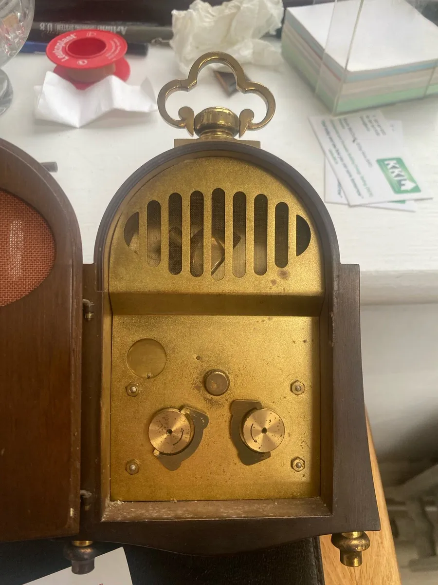 Vintage 1960 “Junghand Meister “Clock - Image 3